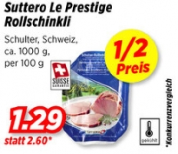 Suttero Le Prestige Rollschinkli CHF 2.60