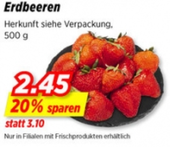 Erdbeeren CHF 2.45