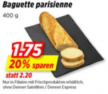 Baguette parisienne CHF 1.75