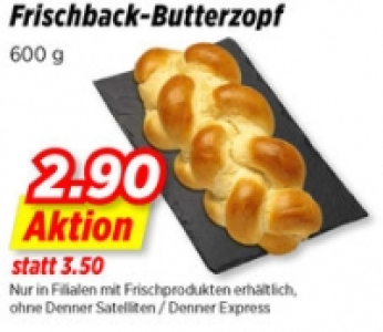 Frischback-Butterzopf CHF 2.90