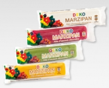 Buntes Deko Marzipan