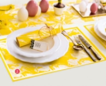 BUFFET 2) Fruhlingstischsets