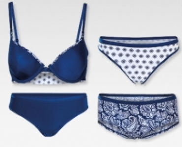 SKIN TO SKIN Damen-Wende-BH/Slips