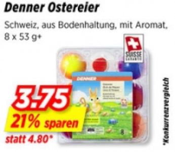 Denner Ostereier CHF 3.75
