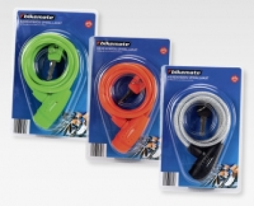 BIKEMATE® Velo-Spiralkabelschloss CHF 3.99