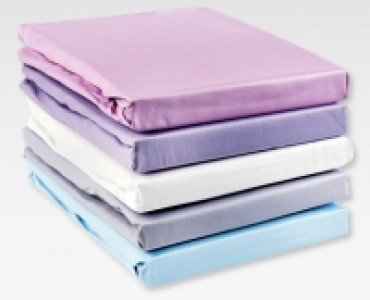 MY LIVING STYLE Mako-Satin-Spannleintuch, Doppelbettgrösse CHF 19.99