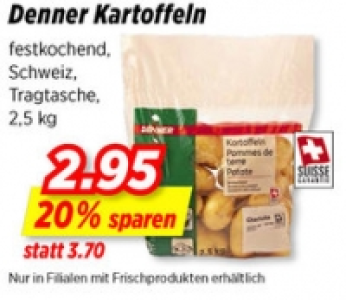 Denner Kartoffeln CHF 2.95