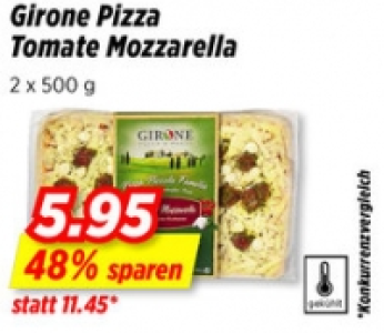 Girone Pizza Tomate Mozzarella