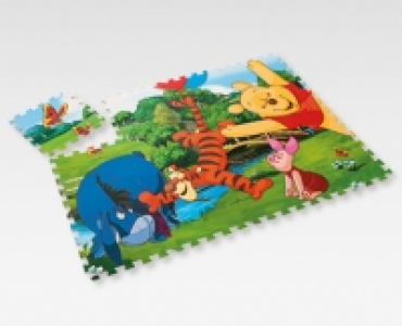 DISNEY Kinder-Puzzlematte-Set, 12-teilig
