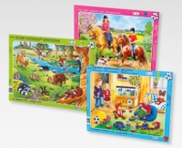 TOY. Kinder-Rahmen-Puzzles