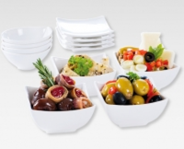 VERSO DESIGN® Beilagen-/Tapas-Schälchen-Set, 4-teilig CHF 6.99