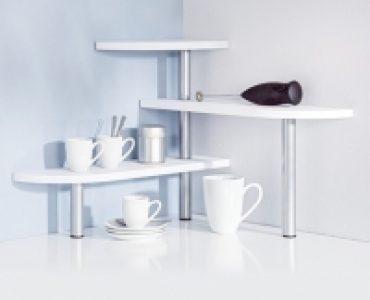 EASY HOME&reg; Kucheneckregal