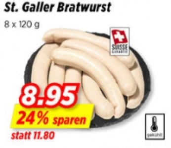 St. Galler Bratwurst CHF 8.95