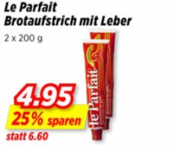 Le Parfait Brotaufstrich mit Leber CHF 4.95
