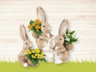 Bepflanzter Osterhase (ab 23.3.)