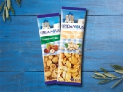 Haselnuss-/ Cashewkern Riegel