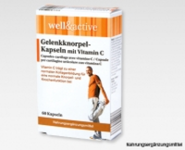 WELL&ACTIVE Gelenkknorpel-Kapseln mit Vitamin C