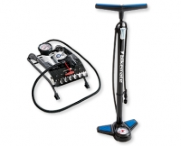 BIKEMATE® Fuss-/Standluftpumpe