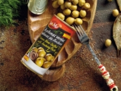 Aceitunas verdes rellenas de Anchoa