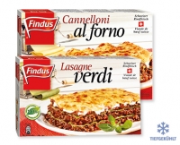 Aldi Suisse  FINDUS® Lasagne verdi/Cannelloni al forno