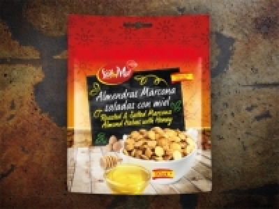 Almendras &laquo;Marcona&raquo; saladas con miel