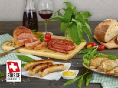 Tessiner Grillwurst mit B&auml;rlauch