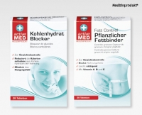 Aldi Suisse  ACTIVE MED Kohlenhydrat-Blocker/Pflanzlicher Fettbinder