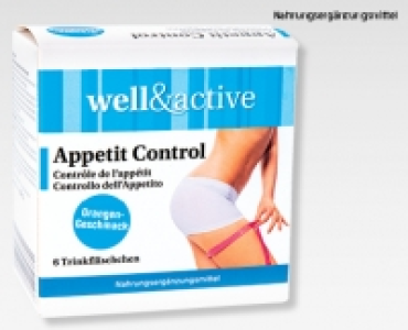 Aldi Suisse  WELL & ACTIVE Appetit Control Drink