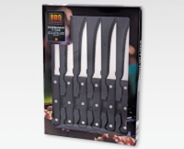 BBQ ZEIT ZUM GRILLEN Steakmesser-Set, 6-teilig