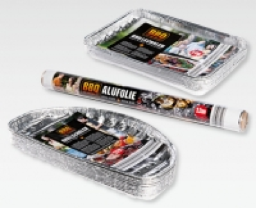 BBQ ZEIT ZUM GRILLEN Grillfolie/-schalen