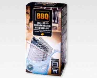 BBQ ZEIT ZUM GRILLEN Grillrost- und Backblechreiniger-Set