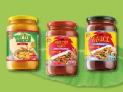 Pangang Sauce, Indonesian Sauce und Thai Curry Sauce