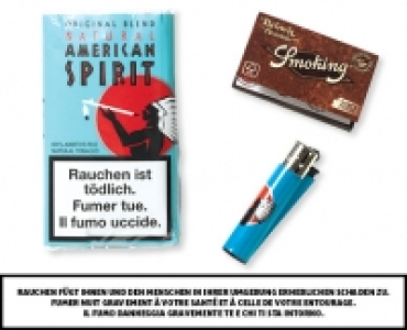 AMERICAN SPIRIT RYO-Set, 4-teilig