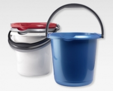 EASY HOME&reg; Kunststoff-Eimer