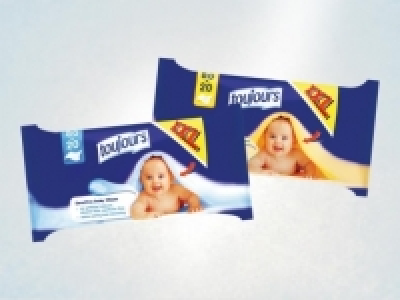 Babyfeuchtt&uuml;cher mit Gellotion XXL