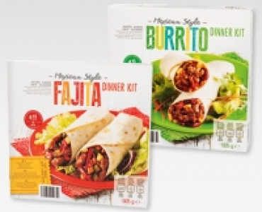 Mexikanisches Fajita-/Burrito-Gericht