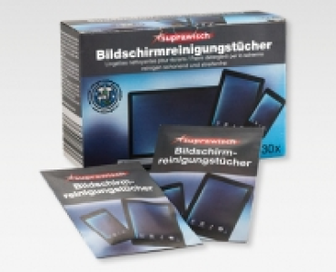 SUPRAWISCH® Bildschirmreinigungstücher