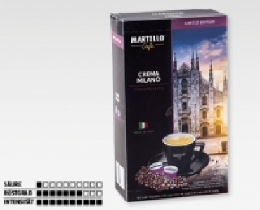 MARTELLO® Kaffee-Kapseln «Crema Milano»