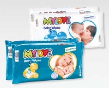 MYLOVE Baby-Feuchttucher Reisepack