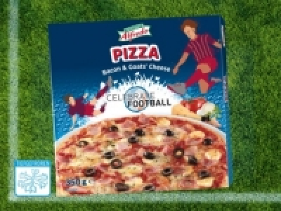 Pizza Bacon mit Ziegenk&auml;se