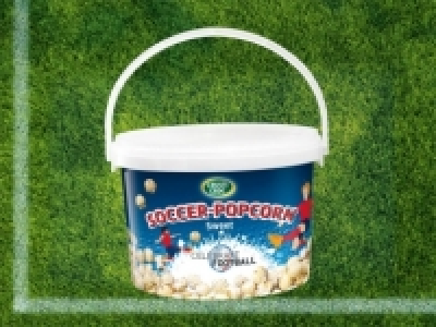 Popcorn im Eimer