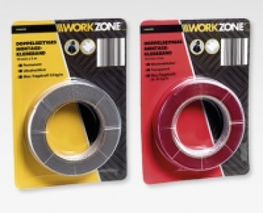 WORKZONE® Doppelseitiges Montage-Klebeband