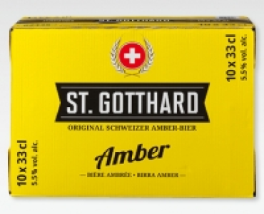 ST. GOTTHARD Schweizer Amber Bier