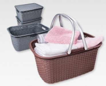 EASY HOME® Haushaltsartikel in Rattan-Optik