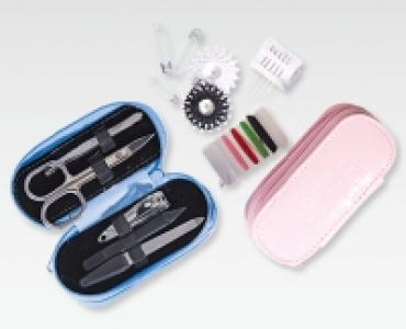 OMBIA Reise-Manikur-Etui-Set, 10-teilig