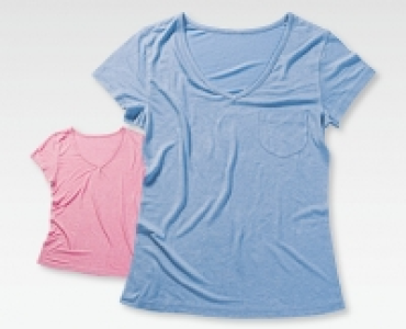 BLUE MOTION Damen-Shirt mit Leinen