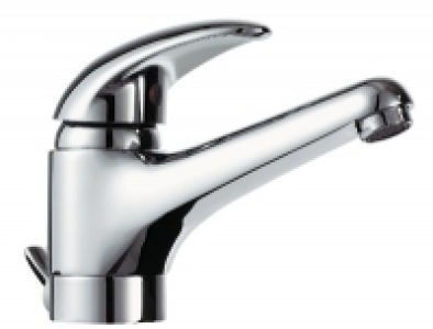 Lavabo Einhebelmischer, Schwenkauslauf, Eco Click
