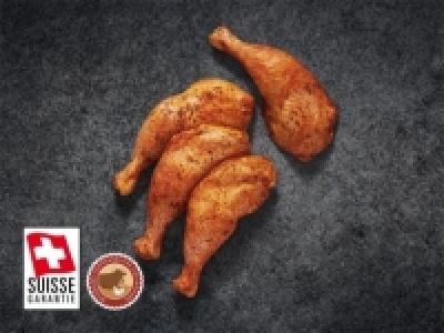 Poulet-Schenkel gewürzt