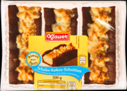 Klauer Schoko-Kokos-Schnitten