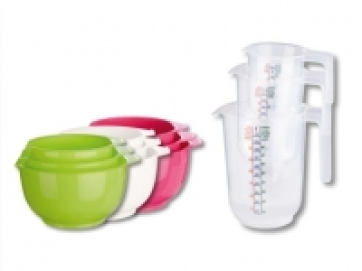 Messbecher/ R&uuml;hrsch&uuml;ssel, 3er